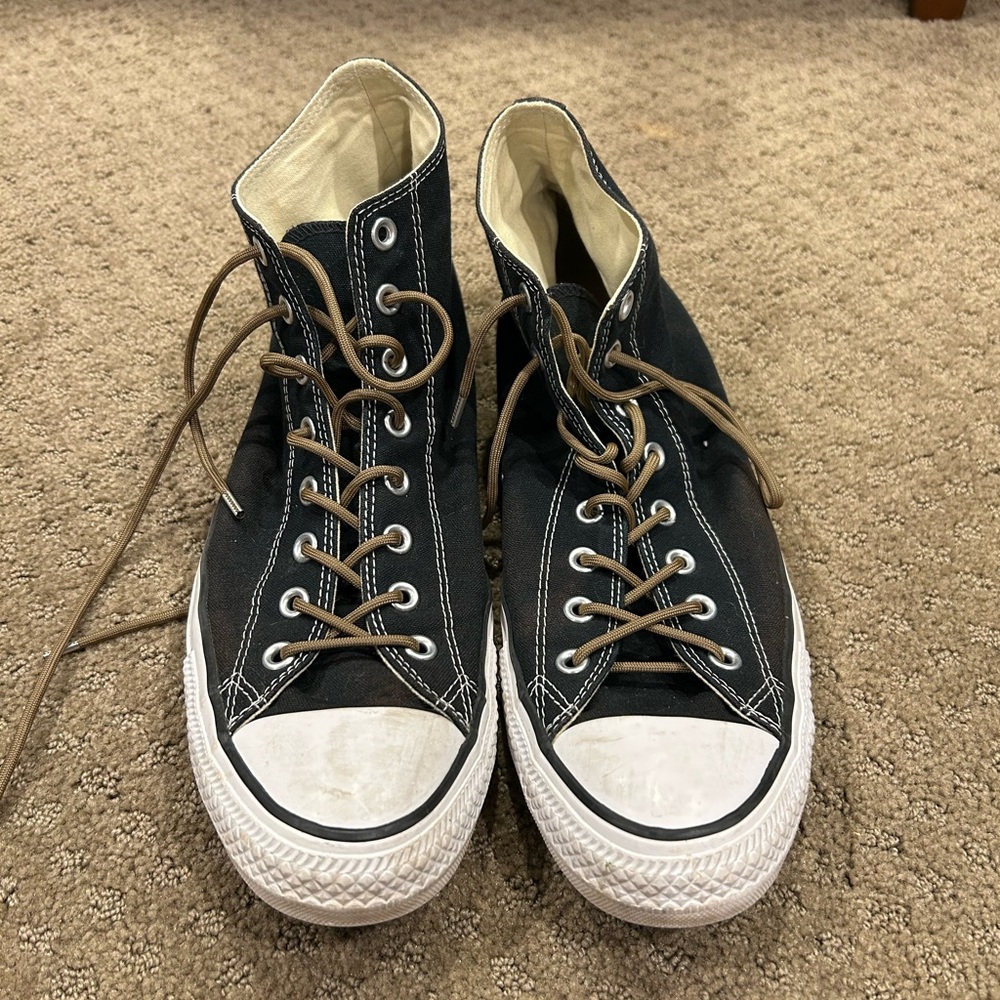 Converse Men’s 12 Black Canvas